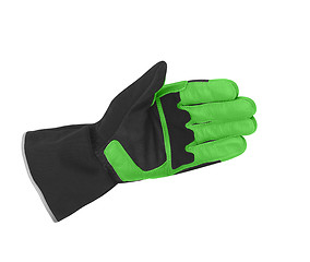 Image showing Single winter glove isolated