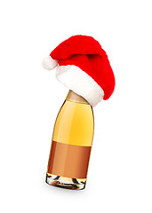 Image showing Christmas champagne