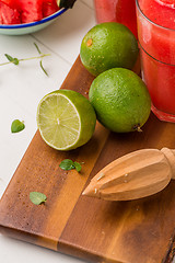 Image showing Fresh ripe limes