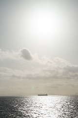 Image showing Morning sun at the Aegean, Greece