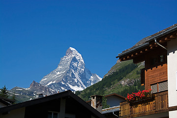 Image showing Matterhorn, Valais, Switzerland