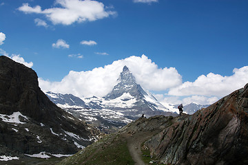 Image showing Matterhorn, Valais, Switzerland