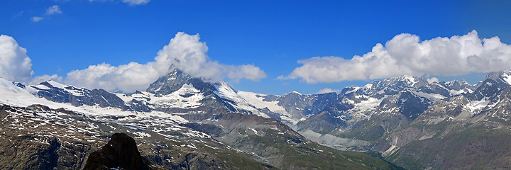 Image showing Matterhorn, Valais, Switzerland