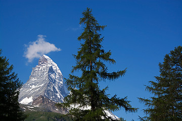 Image showing Matterhorn, Valais, Switzerland