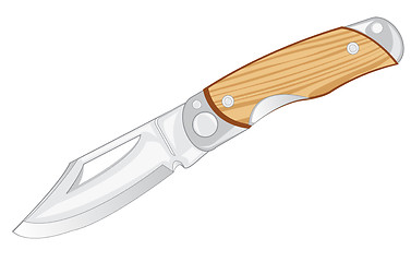 Image showing Folding knife