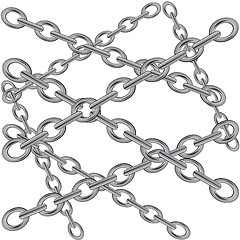 Image showing Iron chain