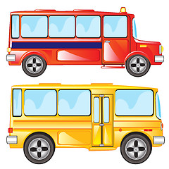 Image showing Two buses