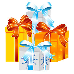 Image showing Gift to holiday