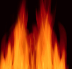 Image showing perfect fire background