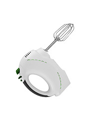 Image showing electric mixer isolated