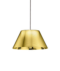 Image showing golden lamp isolated on a white background