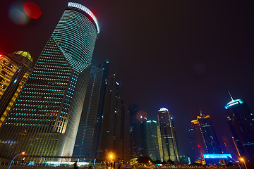 Image showing Shanghai at night