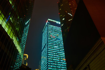 Image showing Shanghai at night