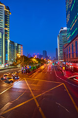 Image showing Shanghai at night