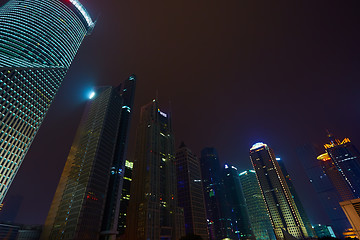 Image showing Shanghai at night