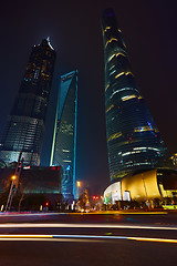 Image showing Shanghai at night