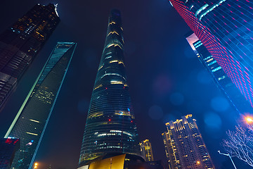 Image showing Shanghai at night