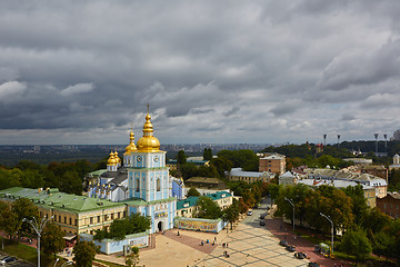 Image showing Kyiv, Ukraine - September 7, 2013: View of St. Mikhail\'s minster chapel.