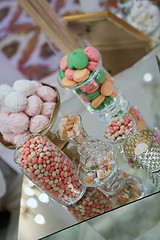 Image showing Dessert table for a party.