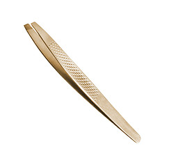 Image showing stainless steel grooming tweezers