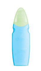 Image showing Shampoo bottle on the white backgrounds