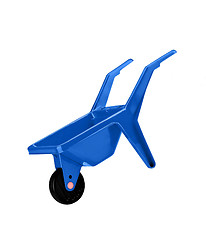 Image showing isolated handtruck on white background