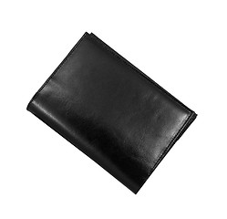 Image showing black wallet isolated