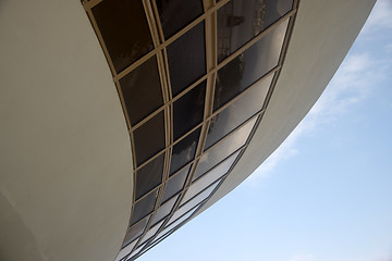 Image showing Oscar Niemeyer's Niteroi Contemporary Art Museum