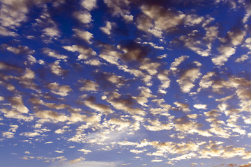 Image showing the sky during sunset