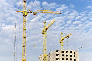 Image showing construction of a new home