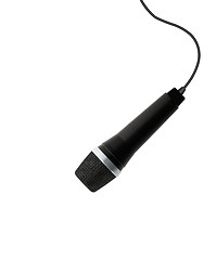 Image showing black microphone