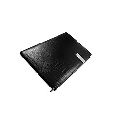 Image showing black memo book isolated on white background