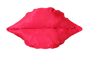 Image showing Lips pillow