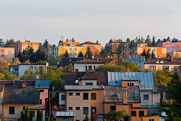 Image showing residental houses in city Jihlava