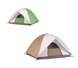 Image showing isolated camping tents