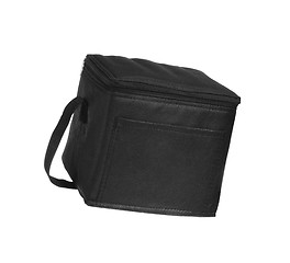 Image showing black lunch bag
