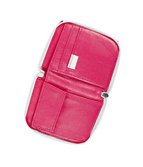 Image showing red purse on a white background