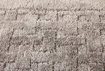 Image showing gray carpet close up