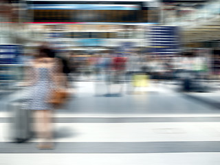 Image showing Blurred defocused background