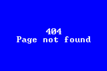 Image showing Page not found 404 error