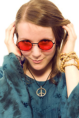 Image showing hippie girl