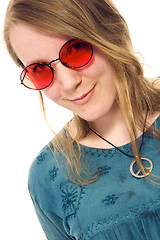 Image showing hippie girl