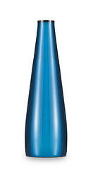 Image showing blue bottle isolated