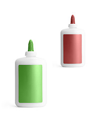 Image showing glue containers