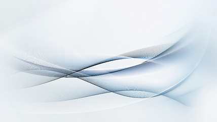 Image showing light blue and gray motion lines on white background