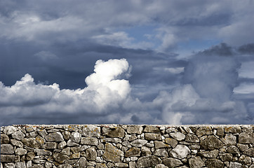 Image showing Stone wall