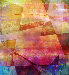 Image showing abstract colorful grunge