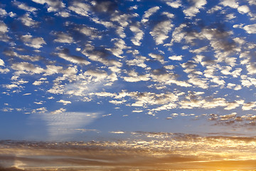 Image showing sky with clouds