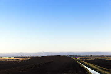 Image showing extraction of peat