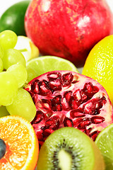 Image showing Fresh fruits with lot of vitamins